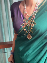 Load image into Gallery viewer, Statement multilayer kundan necklace
