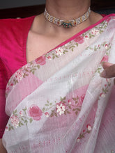 Load image into Gallery viewer, One of a kind silver kundan pearl choker