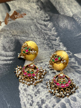 Load image into Gallery viewer, Gold polish silver 925 earrings