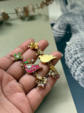 Load image into Gallery viewer, Gold polish silver 925 earrings