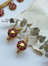 Load image into Gallery viewer, Statement vintage style necklace set in silver 925