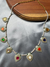 Load image into Gallery viewer, One of a kind Navratna jade necklace