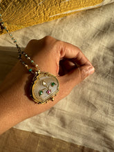 Load image into Gallery viewer, Natural Jade Inlay work neckpiece 3