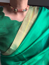 Load image into Gallery viewer, Meenakari Kundan choker with thread work