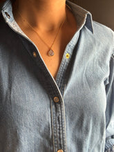 Load image into Gallery viewer, Dainty carved tourmaline neckpiece 10