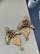 Load image into Gallery viewer, Gold polish silver 925 earrings