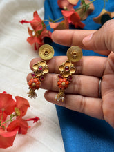 Load image into Gallery viewer, Vintage style statement earrings