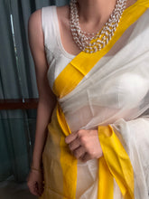 Load image into Gallery viewer, Rice pearl bunch on silver