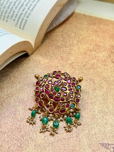 Load image into Gallery viewer, One of a kind rakodi pendant in silver 925 and gold polish