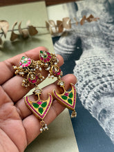 Load image into Gallery viewer, Gold polish silver 925 earrings