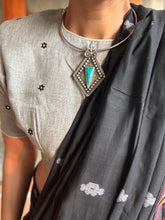 Load image into Gallery viewer, One of a kind contemporary silver necklace