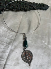 Load image into Gallery viewer, Contemporary vintage silver pendant hasli 6