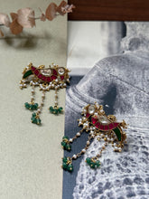 Load image into Gallery viewer, Gold polish silver 925 earrings
