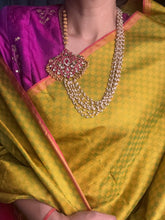 Load image into Gallery viewer, 92.5 gold polish mogapu necklace