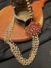 Load image into Gallery viewer, 92.5 gold polish mogapu necklace