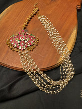 Load image into Gallery viewer, 92.5 gold polish mogapu necklace