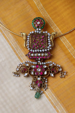 Load image into Gallery viewer, 92.5 gold polish pendant necklace NS6