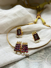 Load image into Gallery viewer, Classic vintage style silver 925 necklace set