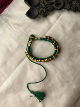 Load image into Gallery viewer, Emerald and silver 925 bracelet( Poochi)