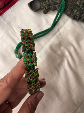 Load image into Gallery viewer, Emerald choker necklace