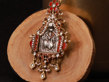Load image into Gallery viewer, One of a kind amulet pendant with kundan work