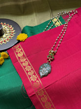 Load image into Gallery viewer, Statement inlay work aventurine pendant necklace