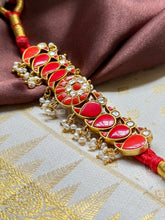 Load image into Gallery viewer, Coral bird bracelet/Ponchi