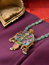Load image into Gallery viewer, One of a kind inlaywork pendant
