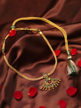 Load image into Gallery viewer, Statement gold polish classic attigai necklace