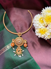 Load image into Gallery viewer, Statement vintage 925gold polish necklace