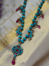 Load image into Gallery viewer, One of a kind statement feroza necklace(MADE ON ORDER)