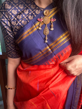 Load image into Gallery viewer, Statement vintage 925gold polish hasli with pendant-13