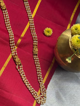 Load image into Gallery viewer, Statement vintage pearl long necklace (Made on Order)