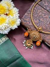 Load image into Gallery viewer, Statement vintage 925gold polish necklace