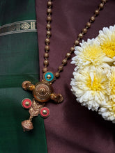 Load image into Gallery viewer, Statement vintage 925gold polish neckchain