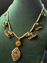 Load image into Gallery viewer, One of a kind kundan and pearl necklace