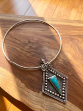 Load image into Gallery viewer, Turquoise Pendant Hasli Necklace