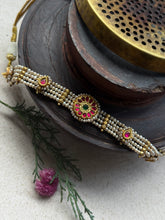 Load image into Gallery viewer, One of a kind silver pearl choker
