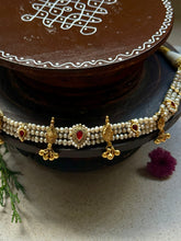 Load image into Gallery viewer, One of a kind silver pearl choker
