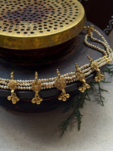 Load image into Gallery viewer, One of kind silver &amp; pearl choker
