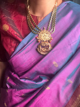 Load image into Gallery viewer, One of a kind gold polish kundan work statement necklace
