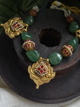 Load image into Gallery viewer, One of a kind kundan pearl statement necklace
