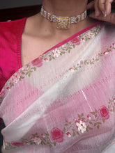 Load image into Gallery viewer, One of a kind silver pearl choker
