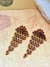 Load image into Gallery viewer, Statement silver 925 and gold polish earrings
