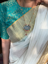 Load image into Gallery viewer, One of a kind lapis lazuli inlay work neckpiece (BG6)
