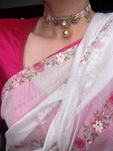 Load image into Gallery viewer, One of a kind silver pearl choker
