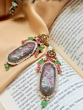 Load image into Gallery viewer, Statement Inlay work earrings 1
