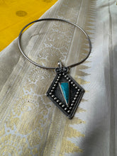 Load image into Gallery viewer, One of a kind contemporary silver necklace
