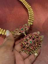 Load image into Gallery viewer, One of a like statement necklace in silver 925
