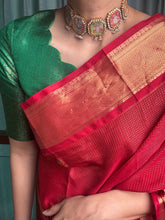 Load image into Gallery viewer, One of a kind statement handpainted Srinath ji necklace and earrings set
